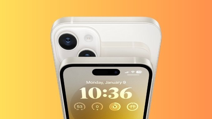 iPhone 15 tối ưu diện tích hiển thị màn hình